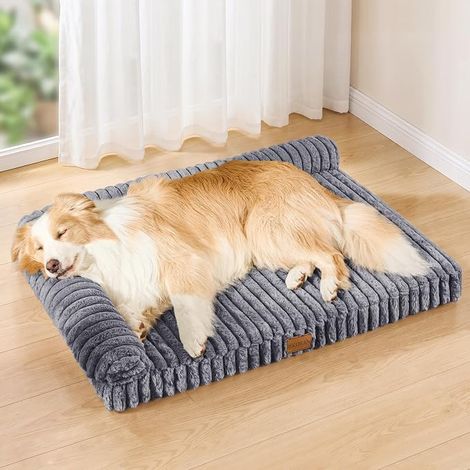 Panier Chien Orthopédique Dehoussable Lavable 122 x 76 cm (1/5)