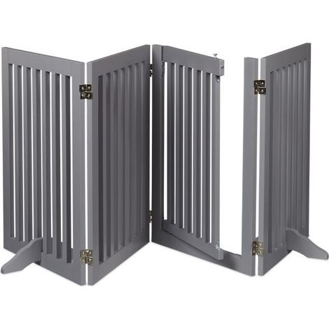 Cancello di sicurezza grigio con anta 70 cm (1/5)