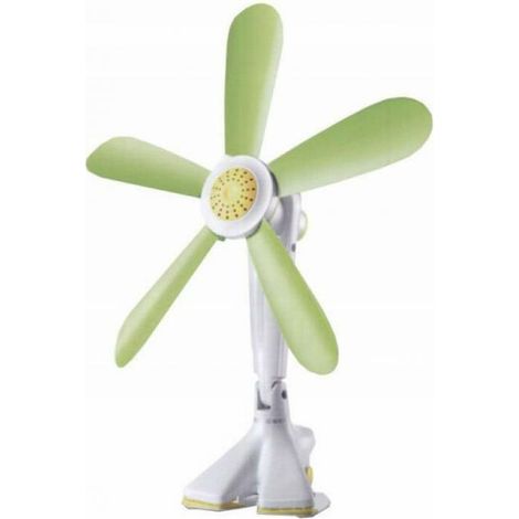 Ventilador con clip de mesa y pared ev058