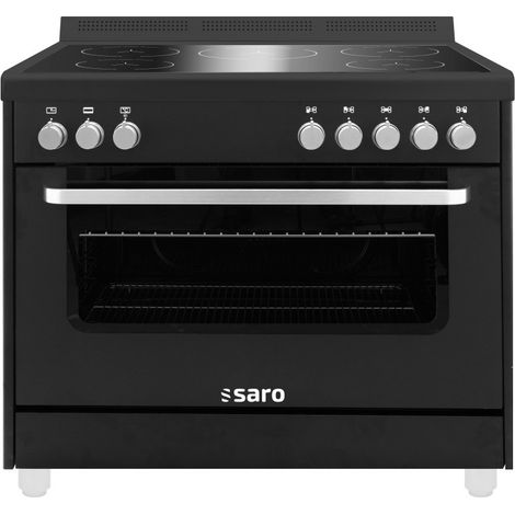 Cuisinière induction - 5 zones - Four électrique 115L - Grill 1.8 kW - TS95IND61N - Saro