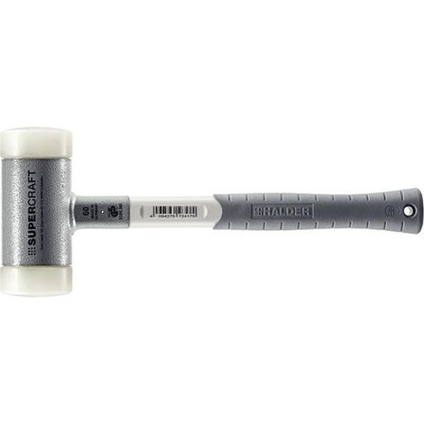Martillo supercraft de 40 mm sin rebote con un mango de 3 compostadabio (1/5)