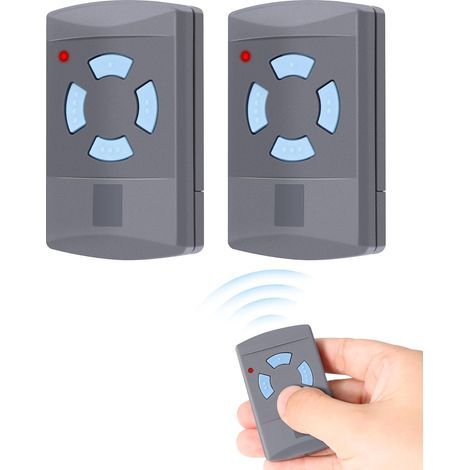868 MHz Remote Control for Gates Compatible with Hormann HSM2/4, HSE1/2/4, HS2/4, HSZ1/2, Blue Button, 4 Channels, Garage Door Remote (1/5)