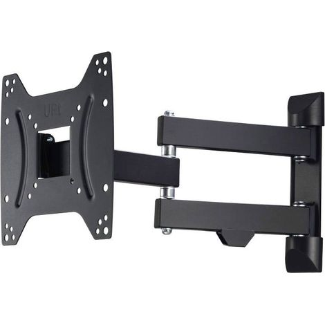 Hama Support mural TV FULLMOTION, 1 étoile, 200x200, 122cm (48), 2bras, noir (118101) (1/5)