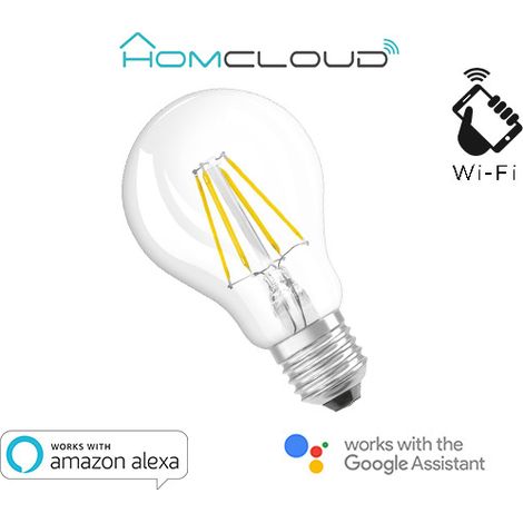 Lampada Led Smart Ee-7We27 Bianco E27 Cct Dimmerabile Wifi - Alexa E Google Home