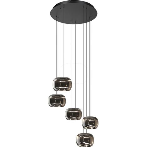 Suspension design Hortunas 5 lumières - 390434