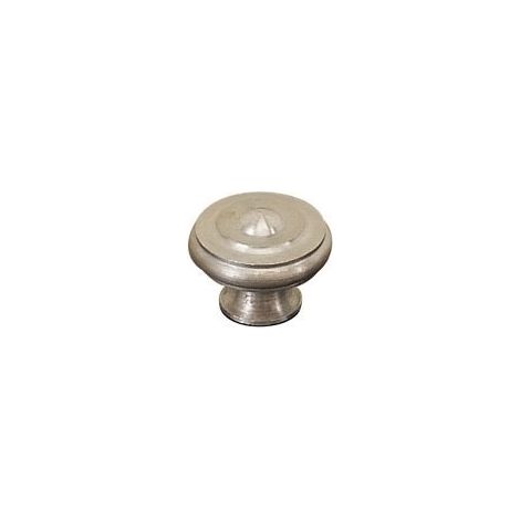 Bouton rustique fer - Diamètre : 20 mm - Hauteur : 16 mm - DUBOIS