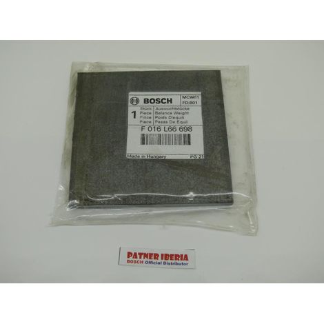 Repuesto original BOSCH F016L66698  Contrapesos