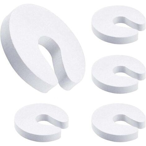 Rehausse de meuble en acier au carbone de 3 cm, rehausseur de lit en acier au carbone de 6 cm, hauteur de meuble carré blanc de 3 cm (1/4)