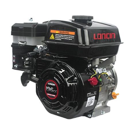 LONCIN Konusmotor 23mm 196cc komplett mit Benzin-Horizontalzugmäher (1/4)