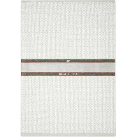 Küchenhandtuch 50x70 Schwarztee-Muster grau 9229/1 Zwoltex 23
