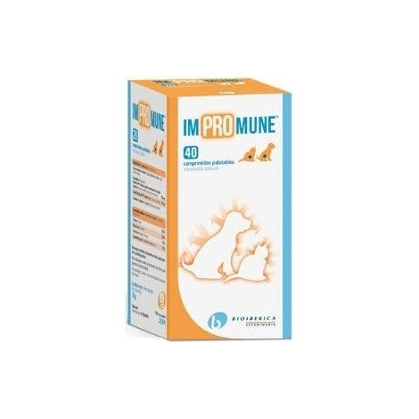 Impromeuman, immunomodulateur pour chiens et chats 40 comprims (1/2)