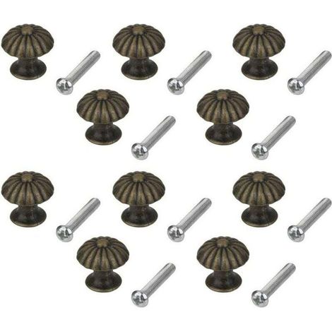 Poignées d'armoire Boutons de meuble Boutons de meuble Boutons de meuble - 10 pièces (1/5)