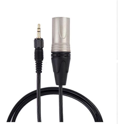 Câble audio symétrique XLR vers jack 3,5 mm pour microphone SONY UWP D11 V1 D21 P03B (1/5)