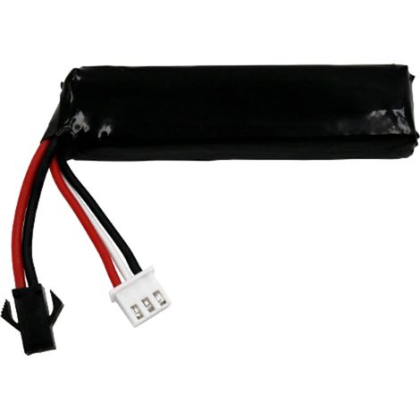 Batterie Toorise 7,4 V 2000 mAh LJ451865 pour pistolet à eau électrique (batterie au lithium polymère) avec connecteur SM. Compatible avec les pistolets à billes d'eau et à gel. (1/5)
