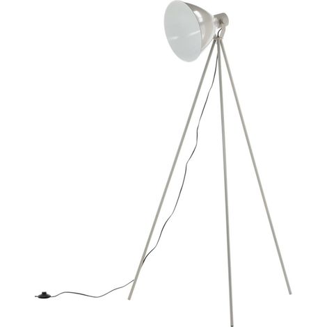 Lampadaire Trépied "Tiv" 140cm Beige
