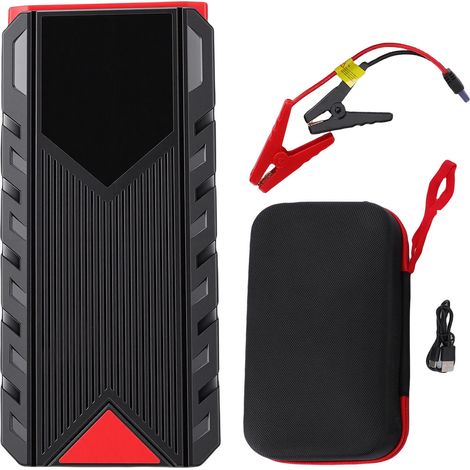 Démarreur de saut de batterie de voiture 3000A Peak 30000mAh, boîte de démarrage avec lampe de poche USB PD65W, charge rapide, lumière LED 400lm (1/5)