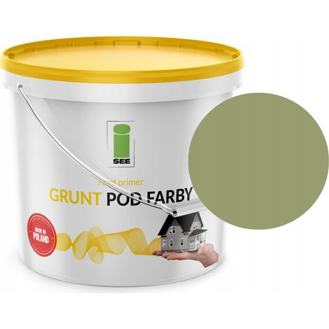 Grundierung für Silikonfassadenfarbe, Pistaziengrün, 10 l (1/5)
