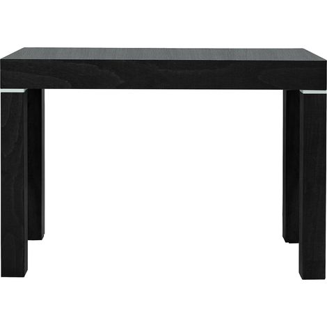 KONTE.DESIGN Consolle allungabile SORRENTO in legno marrone wengè, 90 x 50 x 75 cm (1/4)