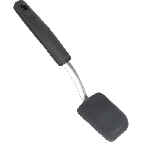 Spatule de cuisine en silicone de petite taille avec manche en acier inoxydable pour ustensiles de cuisine antiadhésifs (1/5)