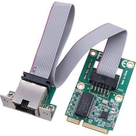 Gigabit-Ethernet-Mini-PCIe-RJ45-LAN-Adapter 1000 Mbit/s PCI-Express (1/4)