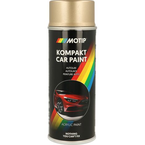 PEINTURE ACRYLIQUE KOMPAKT 55850 OR METALLISE 400ML MOTIP