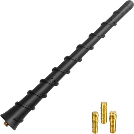 Antenne Voiture Courte 18cm,Antenne Radio Voiture,Universelle pour Tous Les Modèles,Autoradio avec Réception Dab FM de Haute Qualité (1/5)