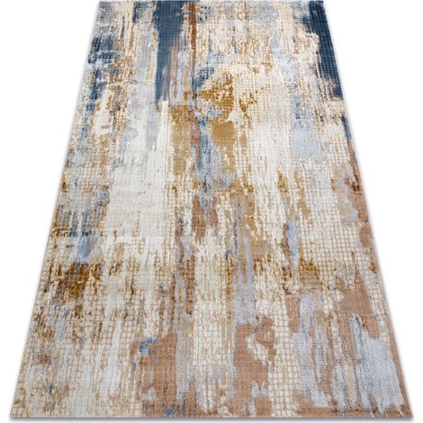 Tappeto ACRILICO ELITRA 6770 Astrazione vintage grigio / giallo multicolour 160x230 cm