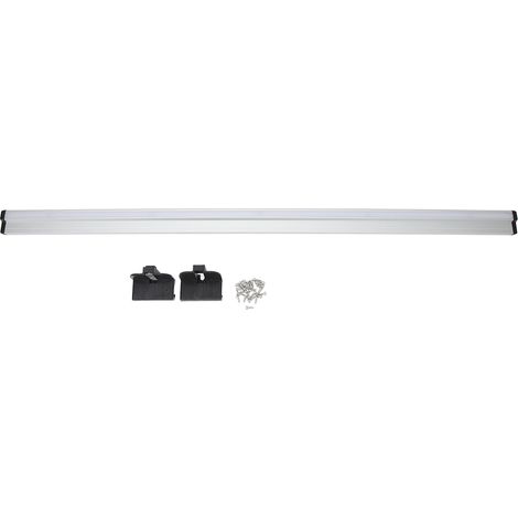 Ortviai Rail coulissant pour table de camping-car ou bateau – Aluminium anodisé, 980 mm, compatible bande LED