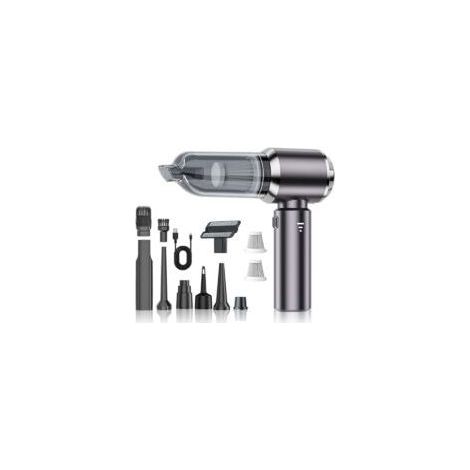 Adapté aux aspirateurs de voiture sans fil, cet aspirateur portatif de 18 000 Pa est mini, portable, léger et puissant, idéal pour nettoyer les voitures, les bureaux, les cuisines et les poils d’anima (1/2)