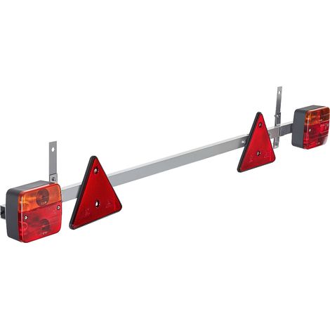 Mophorn Kit de Feux de Remorque Filaire, Feux Arrière/Stop/Clignotant/de Plaque d'Immatriculation 12 V, Éclairage Étanche avec Faisceau de Câble, Adapté pour Bateau, Camion, Camping-car et Motoneige (1/5)