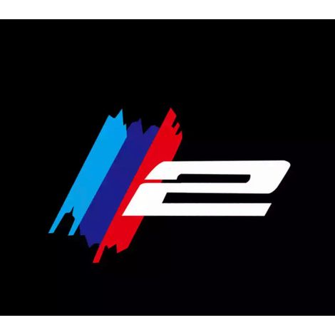 2 éclairages de porte pour BMW Série 3, Série 5, Série 7, X3/X5/X6/X7, éclairages de porte à projection, éclairages d'entrée BMW, style 28 (1/5)
