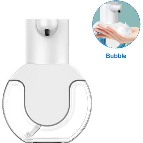 Distributeur de savon automatique bouteille de désinfectant pour les mains sans contact capteur infrarouge distributeur de savon mural accessoires de salle de bain bulle