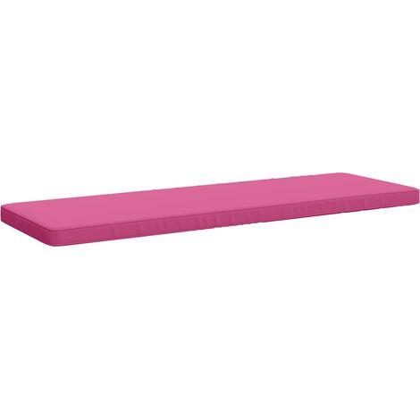 Coussin de banc 1 pièce VUGHT 100 % polyester Rose vidaXL (1/5)