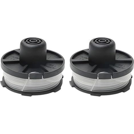 Bobine filetée de rechange pour tondeuse à gazon,Compatible avec Makita 18V dur181/RF/Z,195858-1/196145-9 rechange pour coupe-herbe,Inclus:2 bobines rechange (1/5)