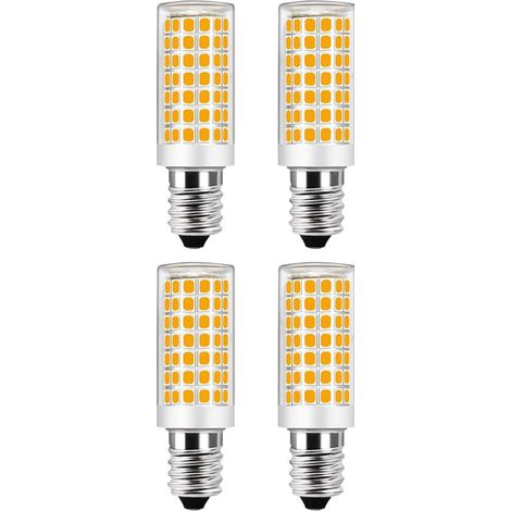 Ampoule LED E14 - 9 W - 3000 K - 900 Lm - Dimmable - 360 Degres - Classe Energetique E - 4 Unites