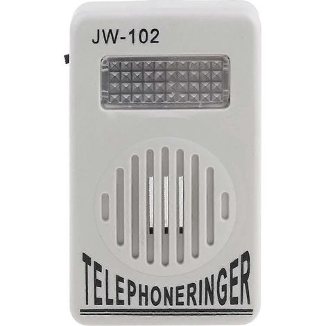 Sonnerie de téléphone, amplificateur de téléphone, haut-parleur mural, lumière stroboscopique -- (1/5)
