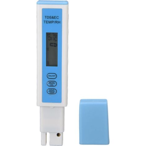 Testeur de qualité de l'eau 4 en 1, intelligent, haute précision, stockage automatique des données, étanche IP67, compteur EC pour laboratoire de piscine,de DEBUNS (1/5)