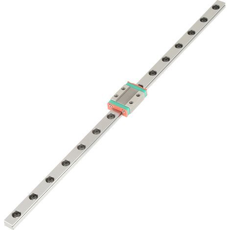 Miniatur-Hochpräzisions-Linearführungsblock aus Stahl, 1 Stück, 300 mm / 11,8 Zoll (1/5)