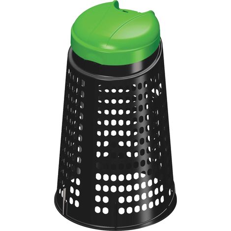 Trespolo grigliato in polipropilene, 110 L - Verde