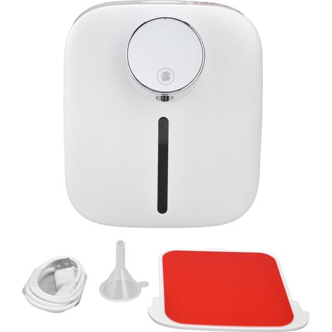 Distributeur de Savon Automatique 320ML sans Contact USB Rechargeable Montage Murale (1/5)