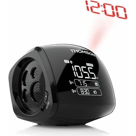 Thomson alarm clock with projector black cp280 (1/2)