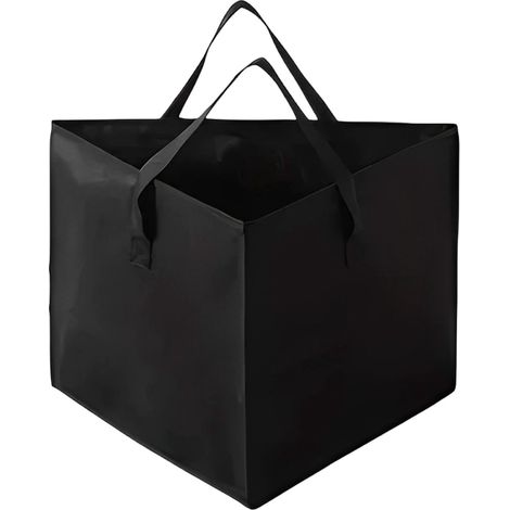 Sac De Rangement Pliable - Organisateur Triangulaire Pour Cintres - Transparent - 47 X 35 X 35 Cm - Pour Placard Et Buanderie - 1 Pièce (1/5)