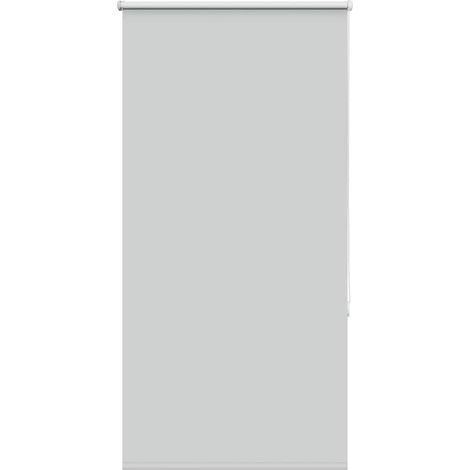 Verdunkelungsrollo Hellgrau 80x130 cm Stoffbreite 75,7 cm