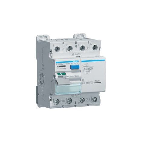 Interruttore Differenziale Acc 4P 300Ma 63A B 4M ( Hager Cod. Cfb663E )