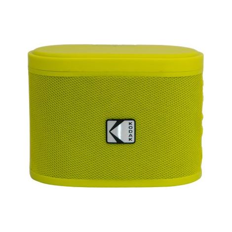 Kodak SOUNDBRIX Enceinte Portable Sans Fil - Connexion Jusqu'à 100 Enceintes - Dock Magnétique et Son Puissant 5W - 3H d'Autonomie - Jaune)