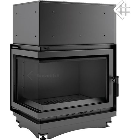 Eck-Kamineinsatz Wasser KRATKI ZUZIA Links 12 kW ∅200 Montageset (1/5)