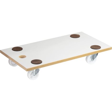 WAGNER Carrello da trasporto MM 1319 I 57,5 x 30 cm I cuscinetti antiscivolo I rivestimento speciale I portata 200 kg I facile da pulire I resistente e robusto - 20131901 (1/5)