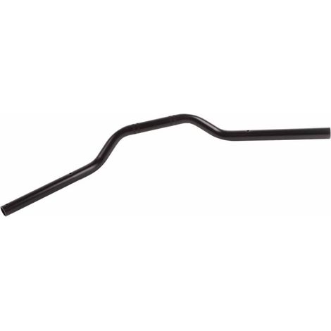22 mm Stahl-Drag-Lenker für Motorräder, Ersatzteil (Schwarz)