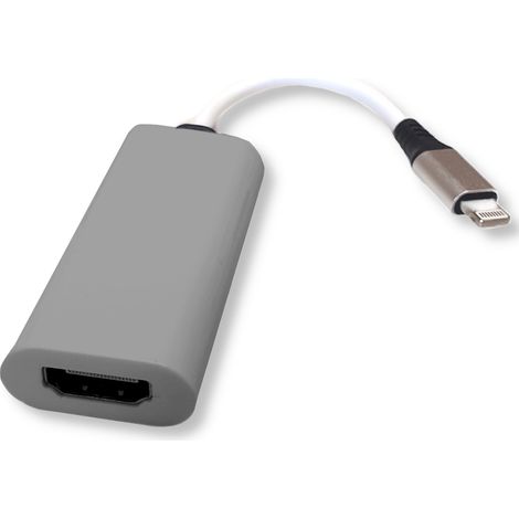 Adaptador Lightning a HDMI Cable para clonación de imágenes de iPhone (1/5)
