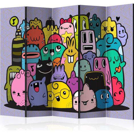 Paravento - Monsters from 3rd C Grade II [Room Dividers] - 225x172 (1/4)